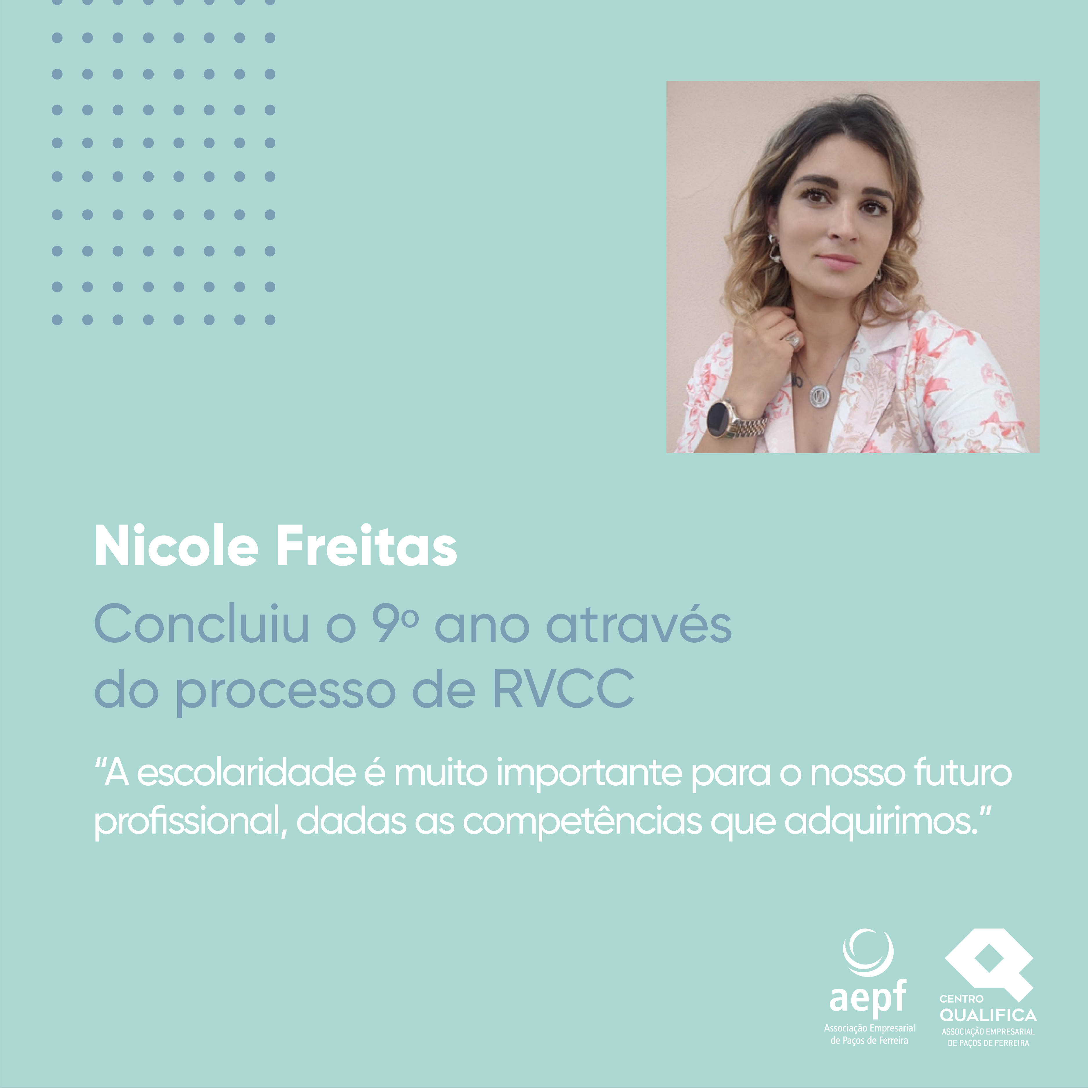 Testemunho Nicole Freitas