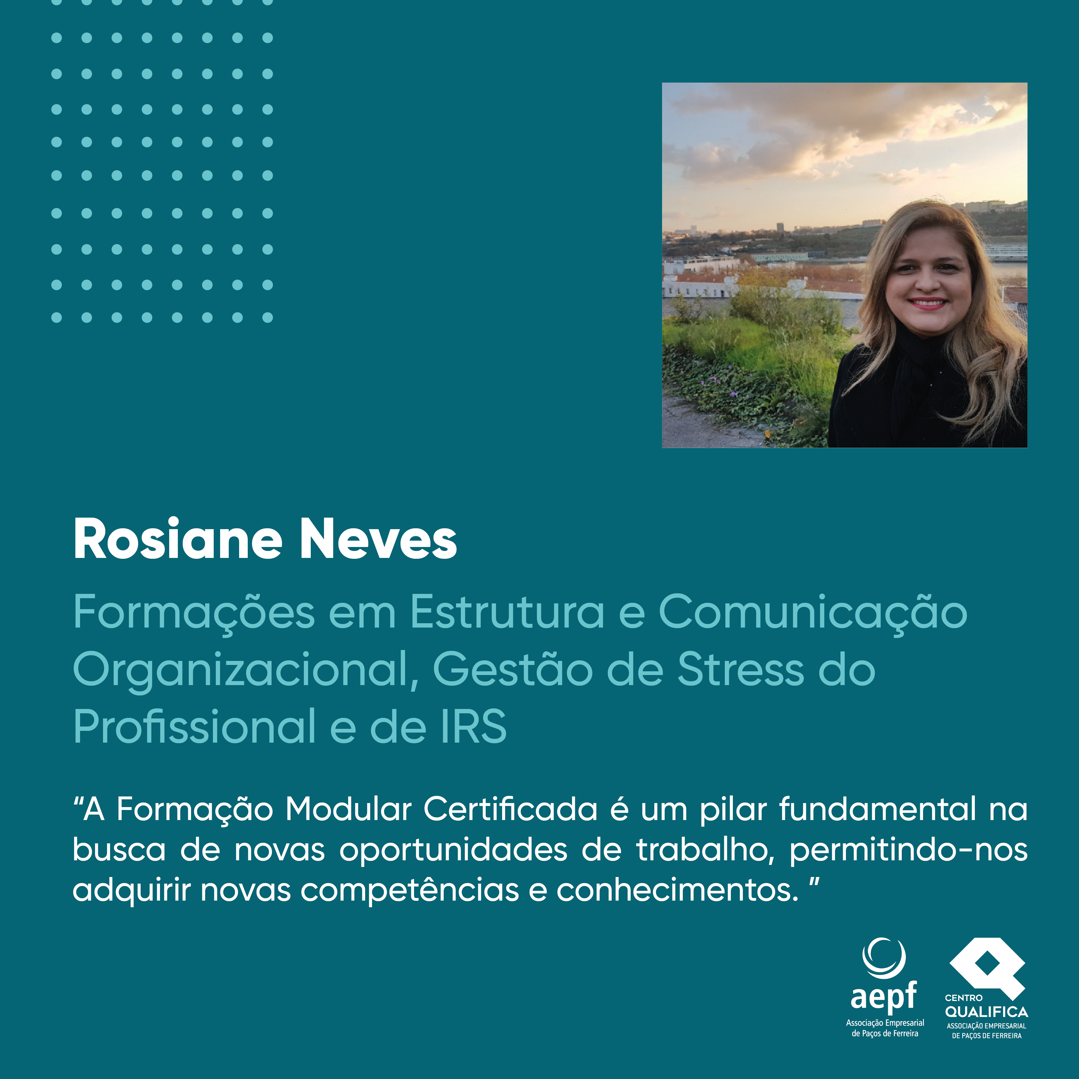 Testemunho Rosiane Neves